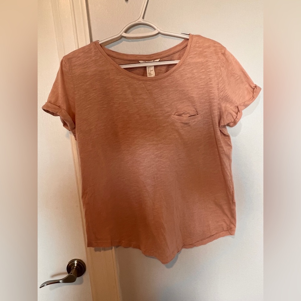 H & M Women's Casual Pink Top